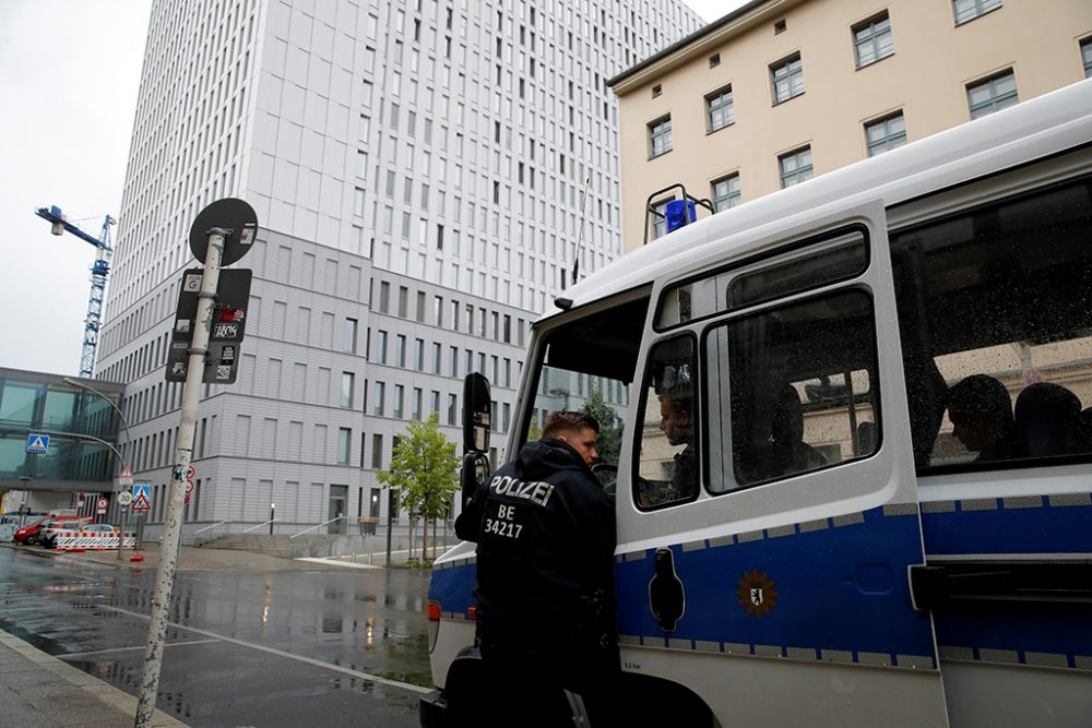 Polizei in Berlin (Bild: Odd Andersen/AFP)