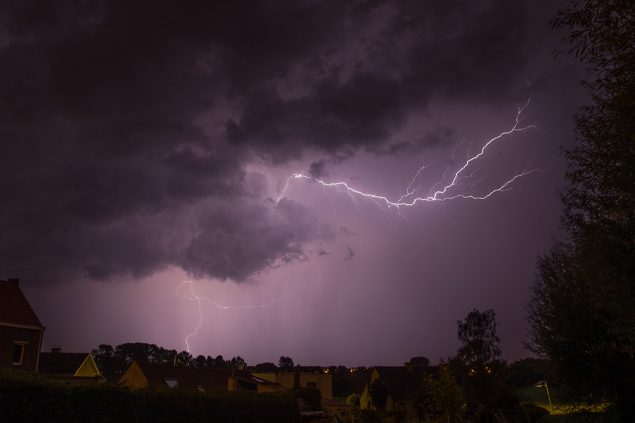 Gewitter (Illustrationsbild: Nicolas Maeterlinck/Belga)