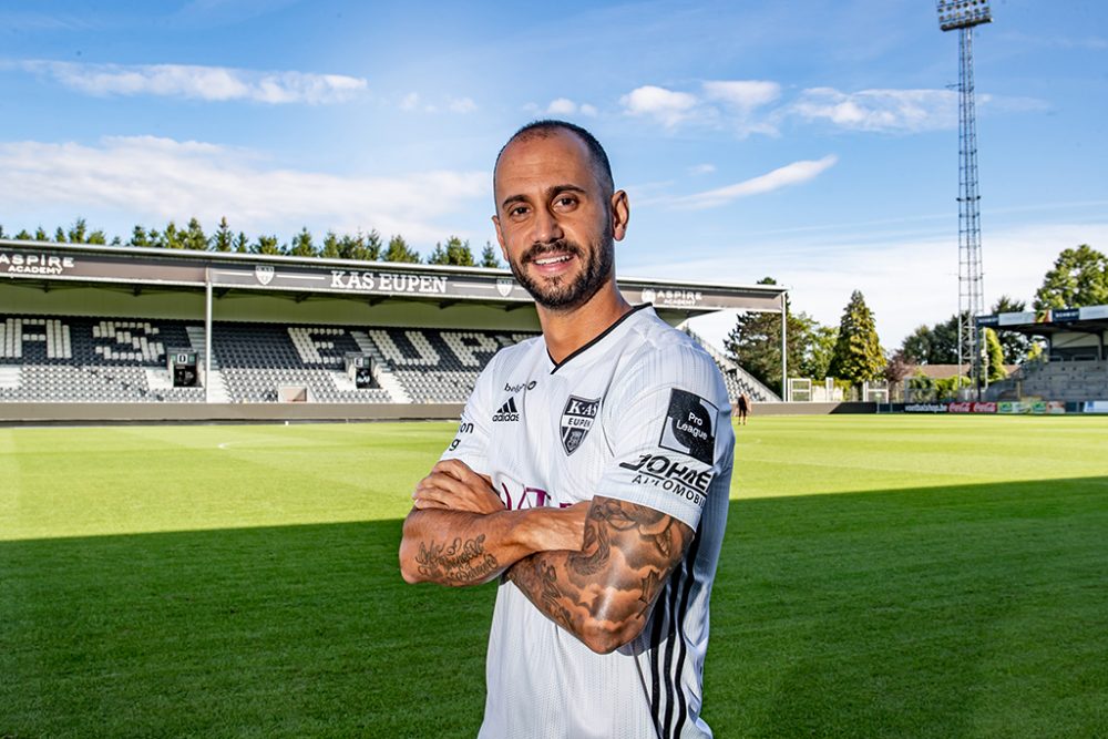 Victor Vázquez hat bei der AS Eupen einen Zweijahresvertrag unterzeichnet (Bild: Bruno Fahy/Belga)