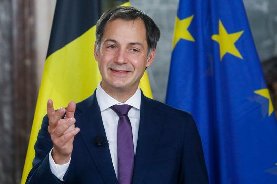 Der neue Premierminister Alexander De Croo (Bild: Bild: Thierry Roge/Belga)