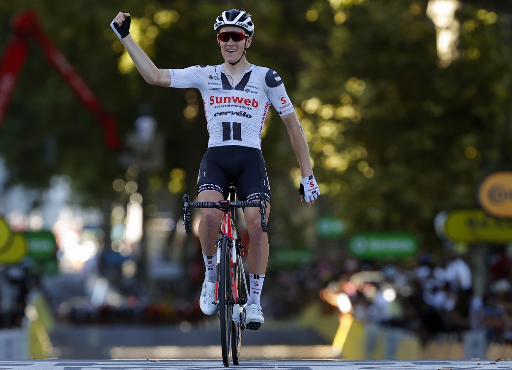 Søren Kragh Andersen hat die 14. Etappe der Tour de France gewonnen (Bild: Belga)