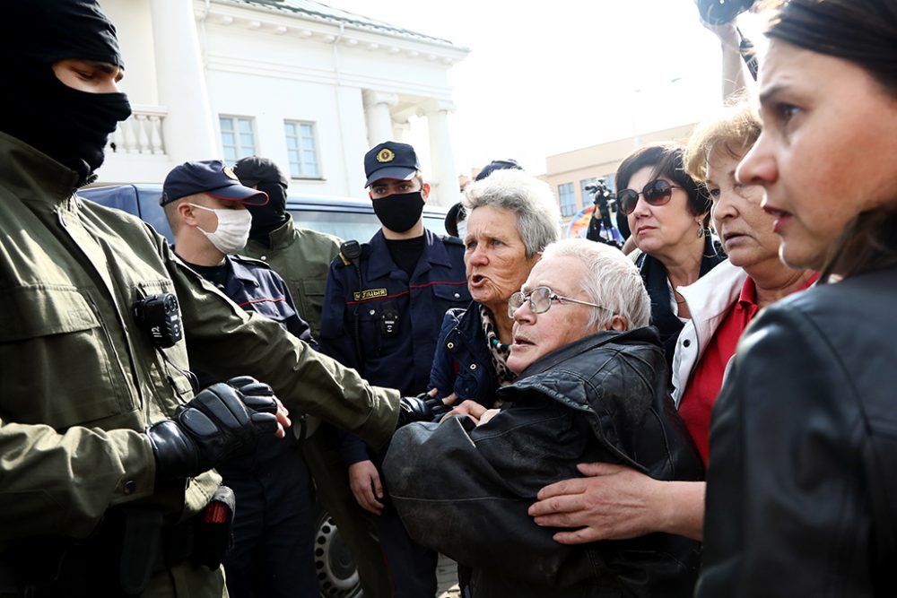 Proteste in Minsk am 12. September (Bild: Tut.by/AFP)