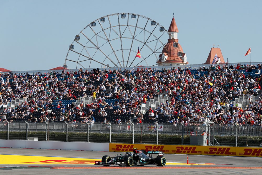 Valtteri Bottas gewinnt das Formel-1-Rennen in Sotchi (Bild: Yuri Kochetkov/AFP)