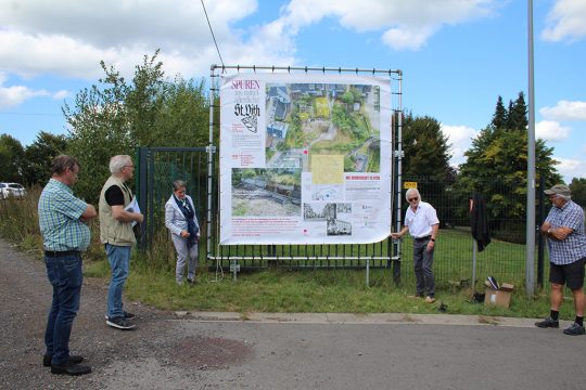 Bürgerinitiative "Burg St. Vith" (Bild: Andreas Lejeune/BRF)