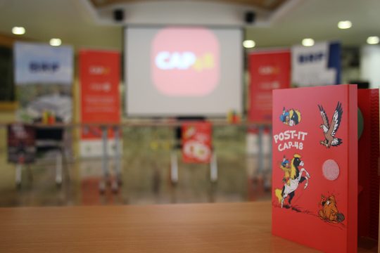 Solidaritätsaktion Cap48 vorgestellt (Bild: Andreas Lejeune/BRF)