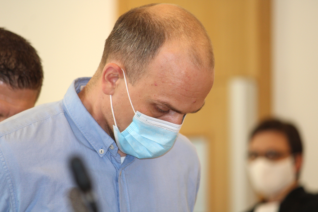 Der Verurteilte, Christian Karkuth, bei der Verkündung des Strafmaßes am Mittwoch (Bild: Chantal Delhez/BRF)
