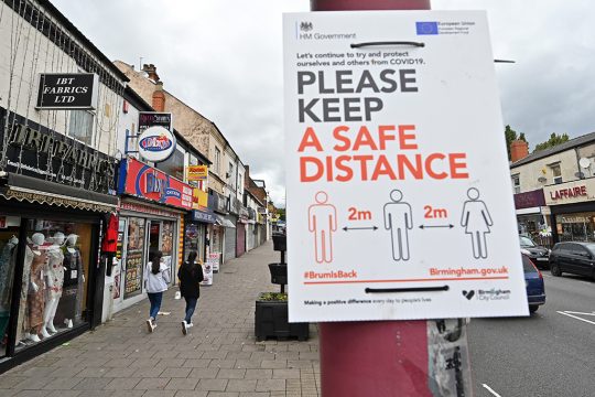 Corona-Schutzmaßnahmen in Großbritannien