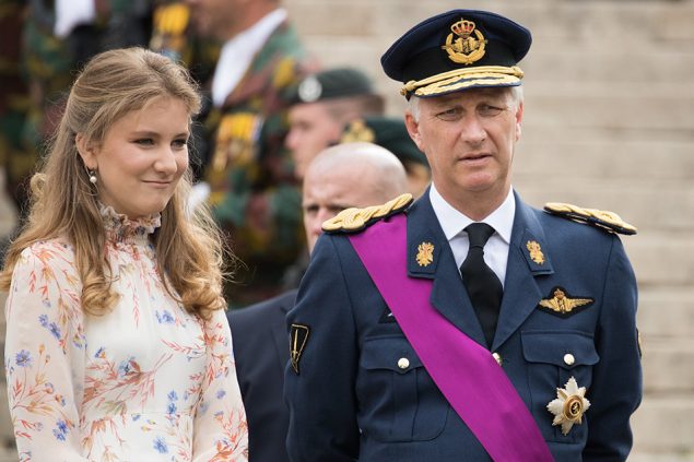 Prinzessin Elisabeth und König Philippe (Bild: Benoit Doppagne/Belga)