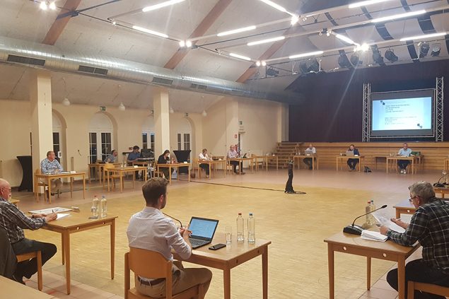 Gemeinderatssitzung in Kelmis (Bild: Dogan Maliki/BRF)