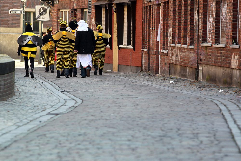 Straßenkarneval in Düsseldorf (Bild: Roland Weihrauch/EPA)