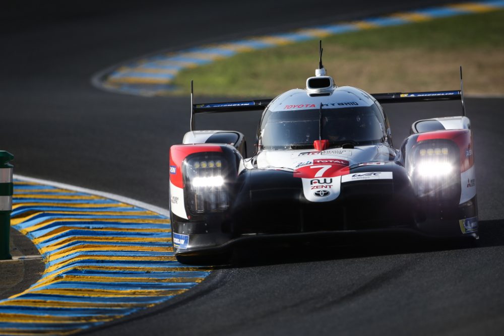 Der Toyota #7 hat sich die Pole Position für die 24h du Mans gesichert (Bild: Toyota Gazoo Racing)