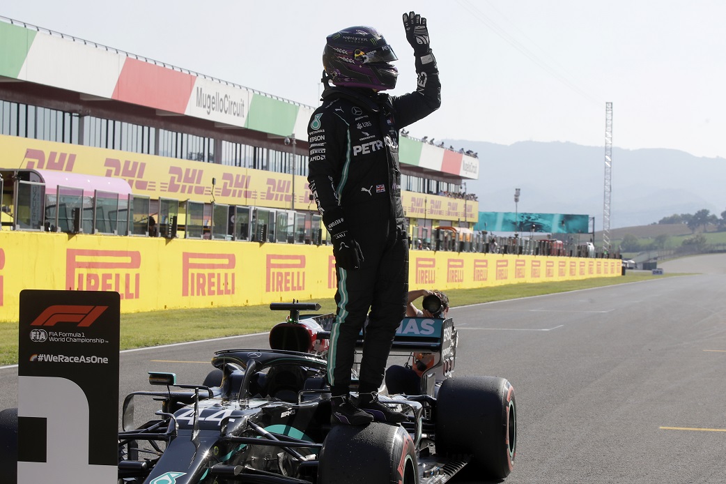 Lewis Hamilton startet erneut von der 1. Position (Bild: Luca Bruno/AFP)