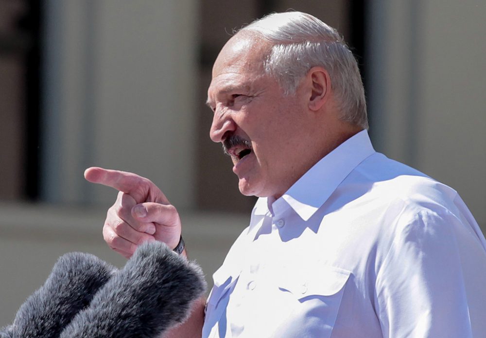 Präsident Alexander Lukaschenko (Archivbild: Siarhei Leskiec/AFP)