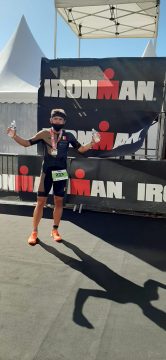 Mario Palm beim Ironman 2020 (Bild: privat)