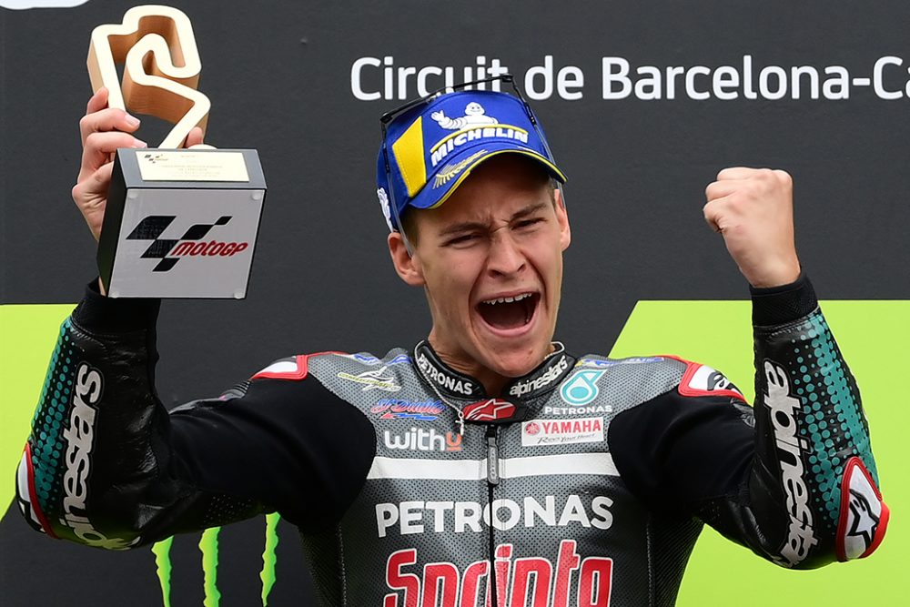 Fabio Quartararo siegt beim Katalonien-GP (Bild: Lluis Gene/AFP)