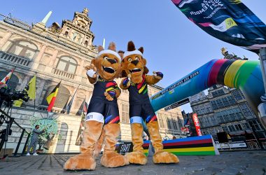 Rad-WM 2021 in Antwerpen vorgestellt (Bild: Dirk Waem/Belga)