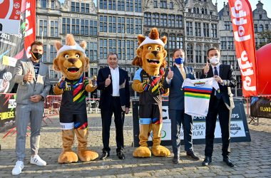 Rad-WM 2021 in Antwerpen vorgestellt (Bild: Dirk Waem/Belga)