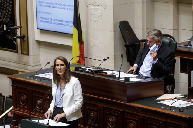 Premierministerin Sophie Wilmès