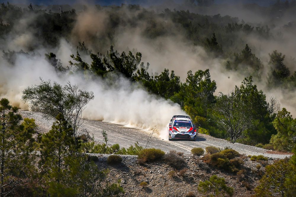 Toyota bei der Rallye Türkei