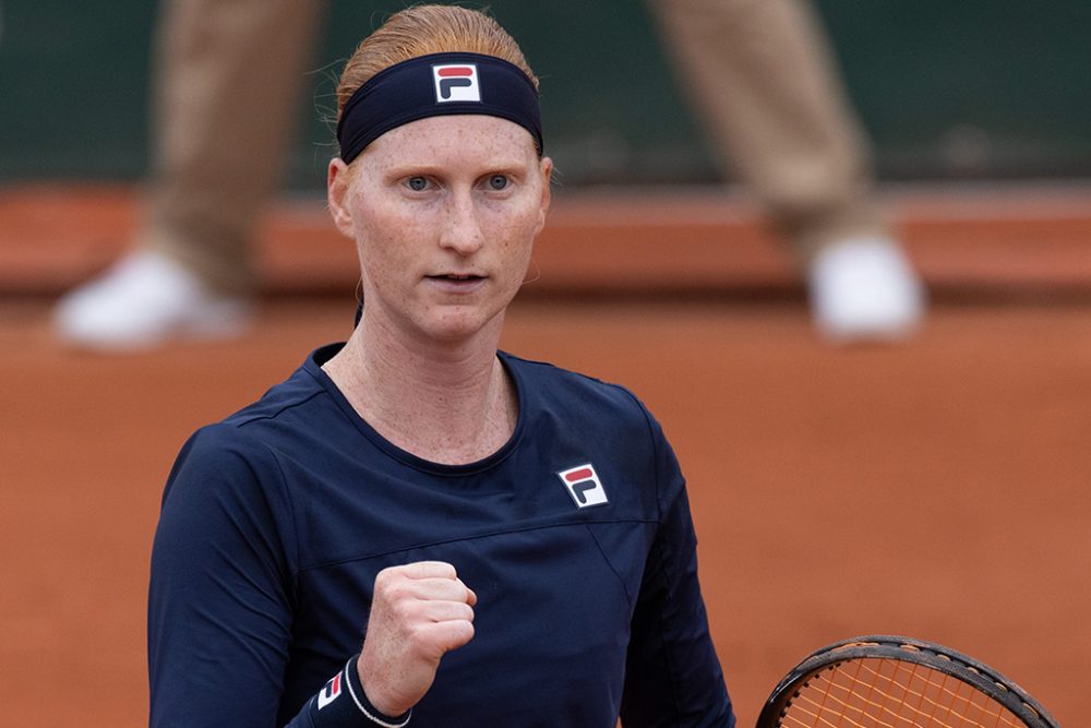 Alison Van Uytvanck qualifiziert sich für die zweite Runde (Bild: Benoît Doppagne/Belga)