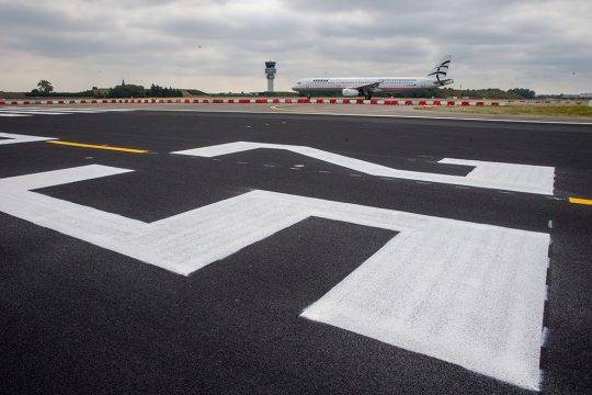Flugzeug am Flughafen Zaventem (Bild: Nicolas Maeterlinck/Belga)