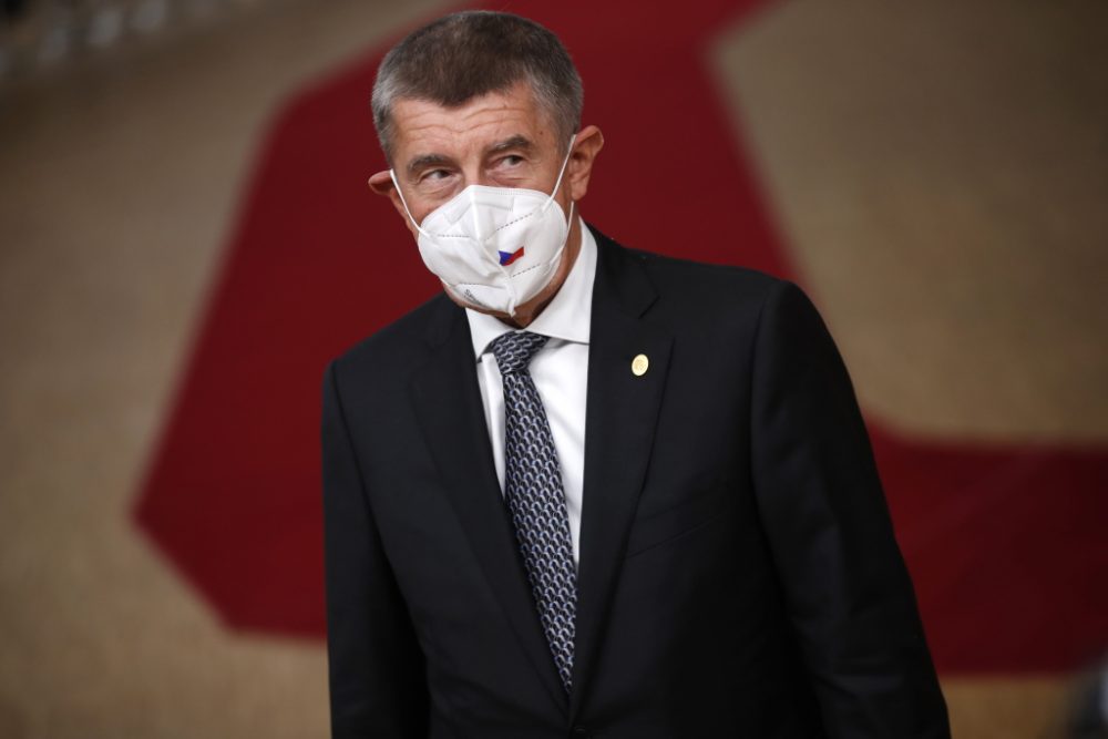 Der tschechische Premier Andrej Babis (Archivbild: Francisco Seco/AFP)