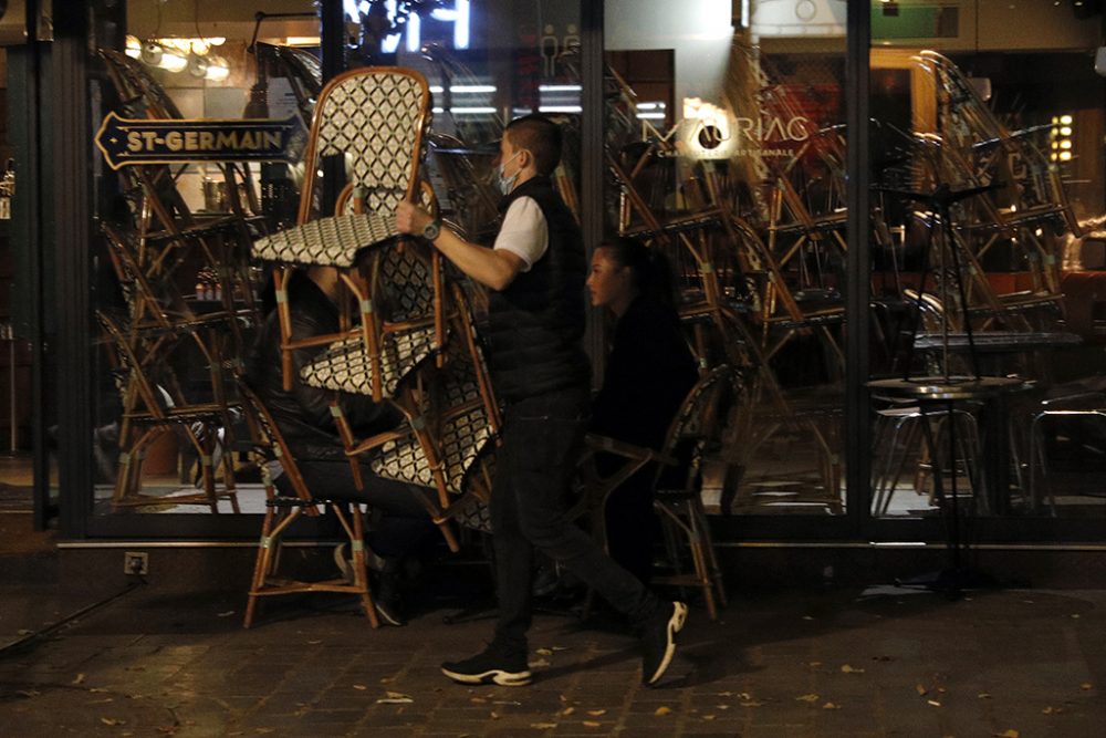 Café in Paris (Illustrationsbild: Geoffroy Van Der Hasselt/AFP)