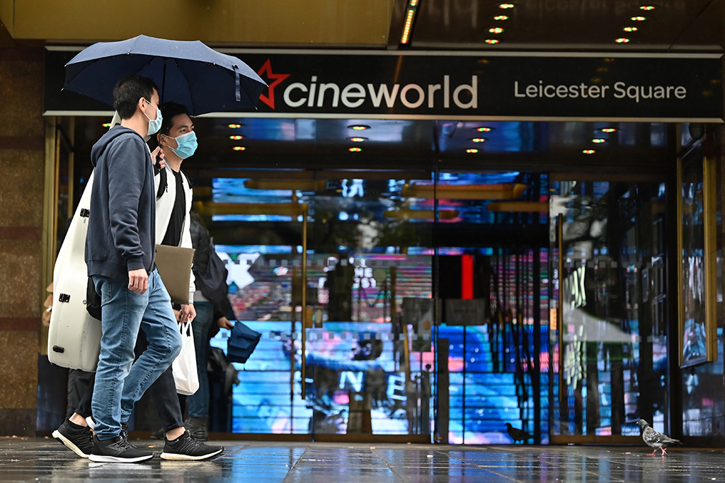 Cineworld-Kino in London (Bild: Justin Tallis/AFP)