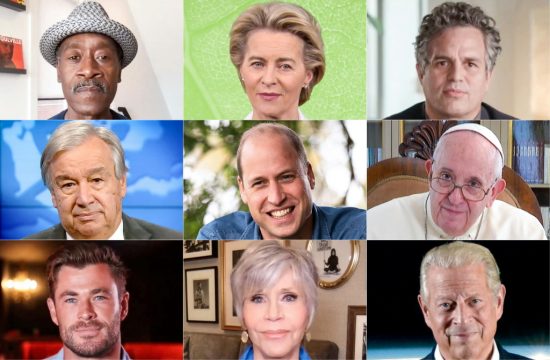 Countdown: Promis fordern Klimaschutz