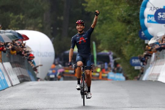 Filippo Ganna holt sich seinen zweiten Etappensieg