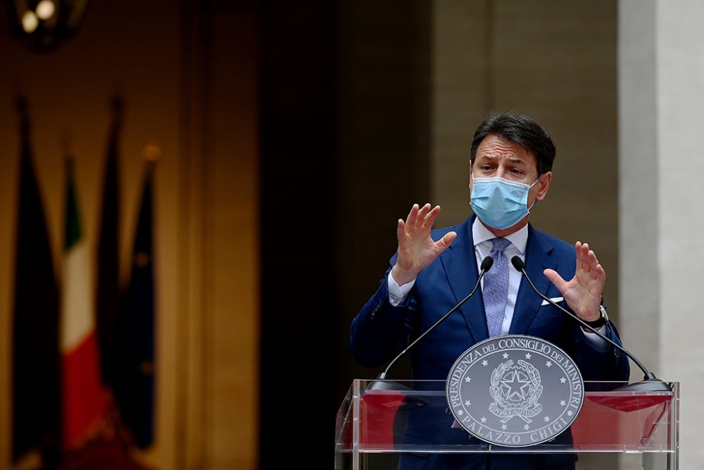 Italiens Premierminister Giuseppe Conte (Archivbild: Vincenzo Pinto/AFP)