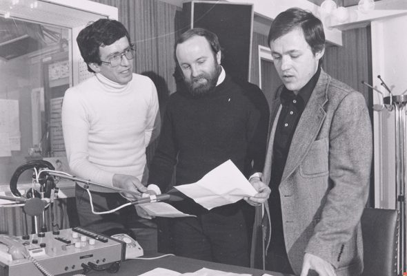 Peter Thomas, Freddy Derwahl und Hans Engels (Bild: BRF-Archiv)