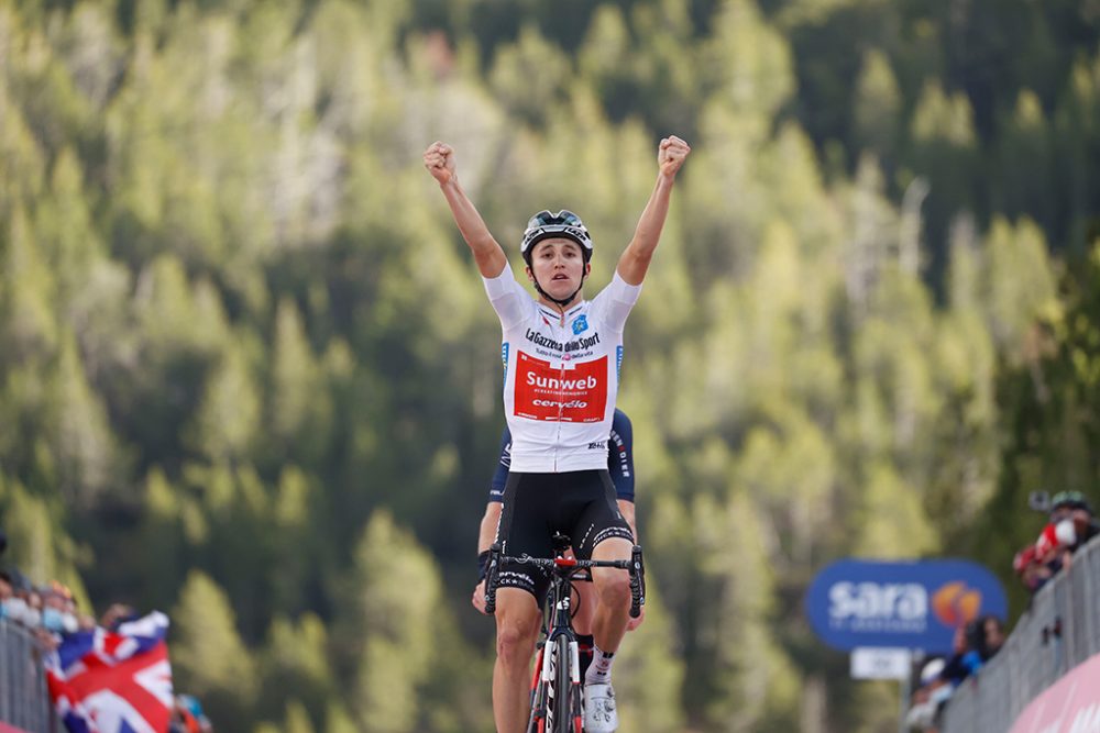 Jai Hindley holt Giro-Königsetappe (Bild: Yuzuru Sunada/Belga)