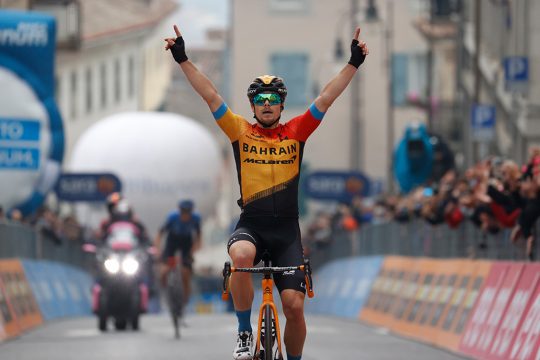 Jan Tratnik gewinnt 16. Etappe des Giro (Bild: Yuzuru Sunada/Belga)