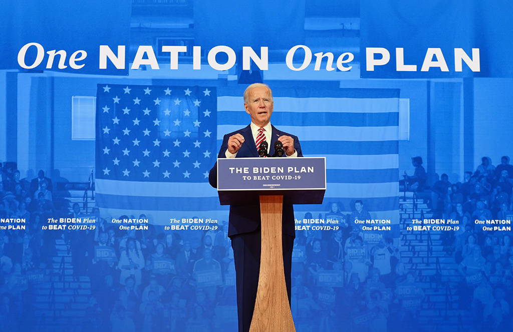 US-Präsidentschaftskandidat Joe Biden (Bild: Angela Weiss/AFP)
