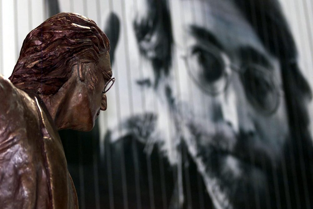 John-Lennon-Statue in Liverpool (Bild: Phil Noble/EPA)