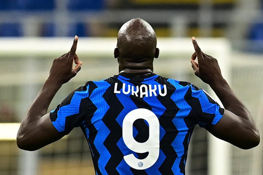 Romelu Lukaku im Inter-Trikot (Archicbild: Miguel Medina/AFP)