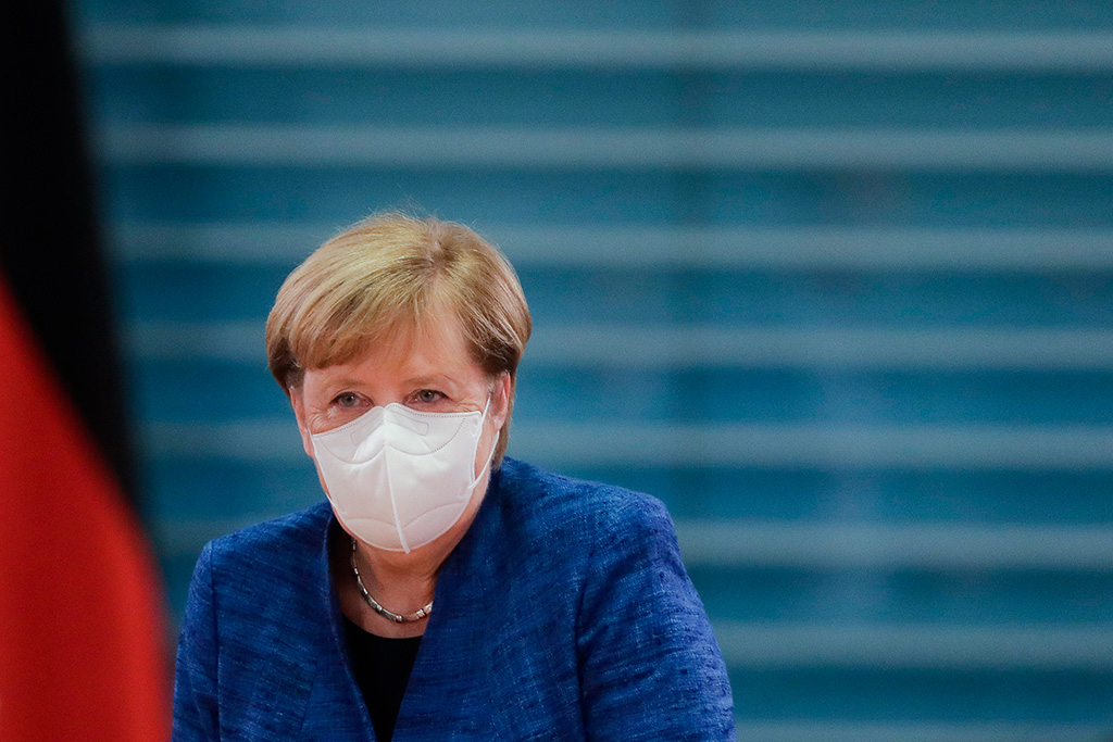 Kanzlerin Angela Merkel (Bild: Markus Schreiber/POOL/AFP.)