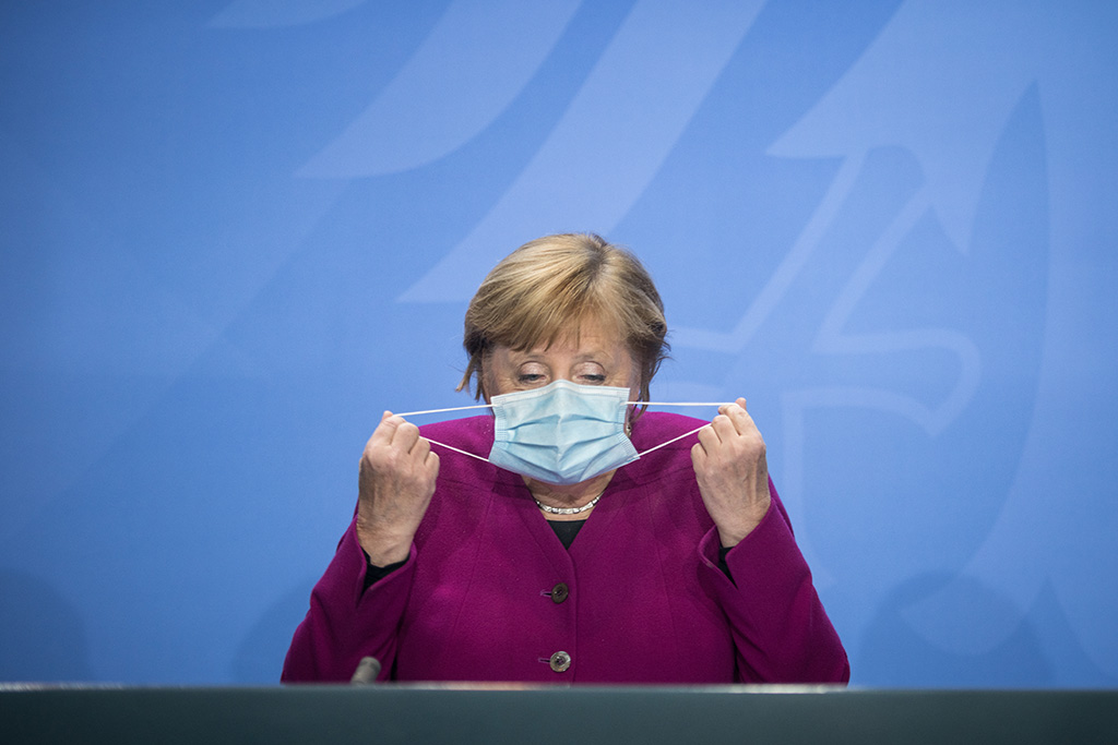 Bundeskanzlerin Angela Merkel (Bild: Stefanie Loos/Pool/AFP)