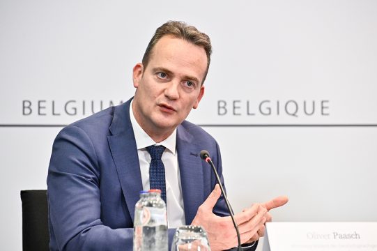 DG-Ministerpräsident Oliver Paasch (Archivbild: Sebastien Pirlet/Pool/Belga)