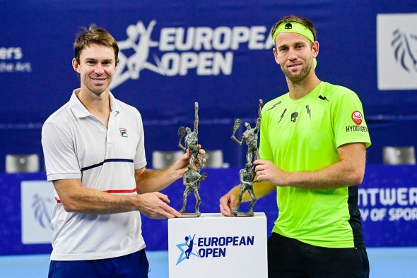 Peers und Venus gewinnen Doppelfinale der European Open (Bild: Laurie Dieffembacq/Belga)