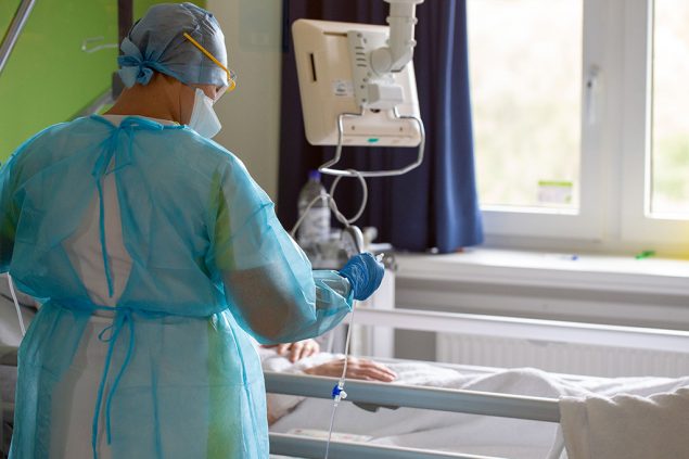 Sint-Blasius-Hospital in Dendermonde (Bild: Nicolas Maeterlinck/Belga)
