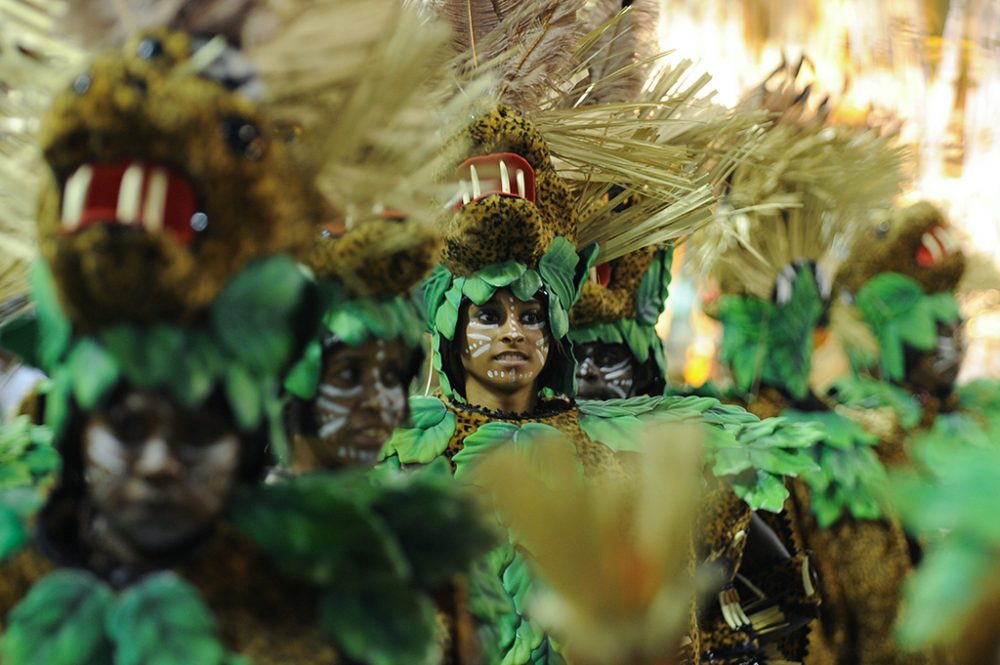 Karneval in Rio de Janeiro (Archivbild: Fernando Bizerra Jr./EPA)