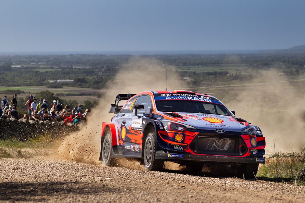 Dani Sordo/Carlos Del Barrio bei der Rallye Italien Sardinien