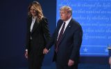 Donald Trump und die First Lady Melania