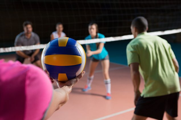 Volleyball (Illustrationsbild: © Bildagentur PantherMedia / Wavebreakmedia ltd)