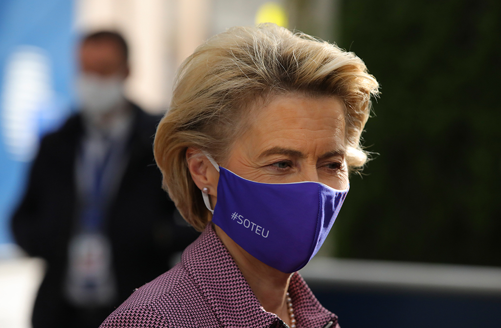 Ursula von der Leyen (Archivbild: Olivier Matthys/Pool/AFP)