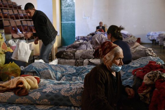 Flüchtlingszentrum in der armenischen Hauptstadt Jerewan (Bild: Karen Minasyan/AFP)