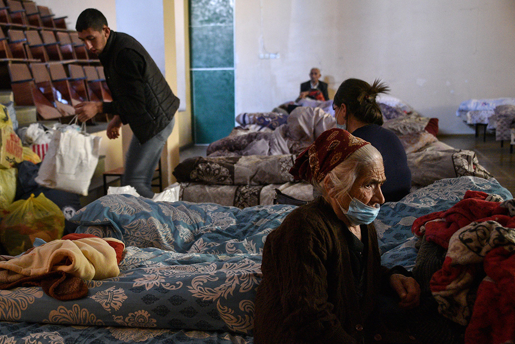 Flüchtlingszentrum in der armenischen Hauptstadt Jerewan (Bild: Karen Minasyan/AFP)