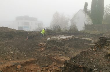 Archäologische Ausgrabungen "Zur Burg" in St. Vith (Bild: Raffaela Schaus/BRF)